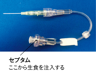 陽圧ロックのできるデバイスの一例の写真
