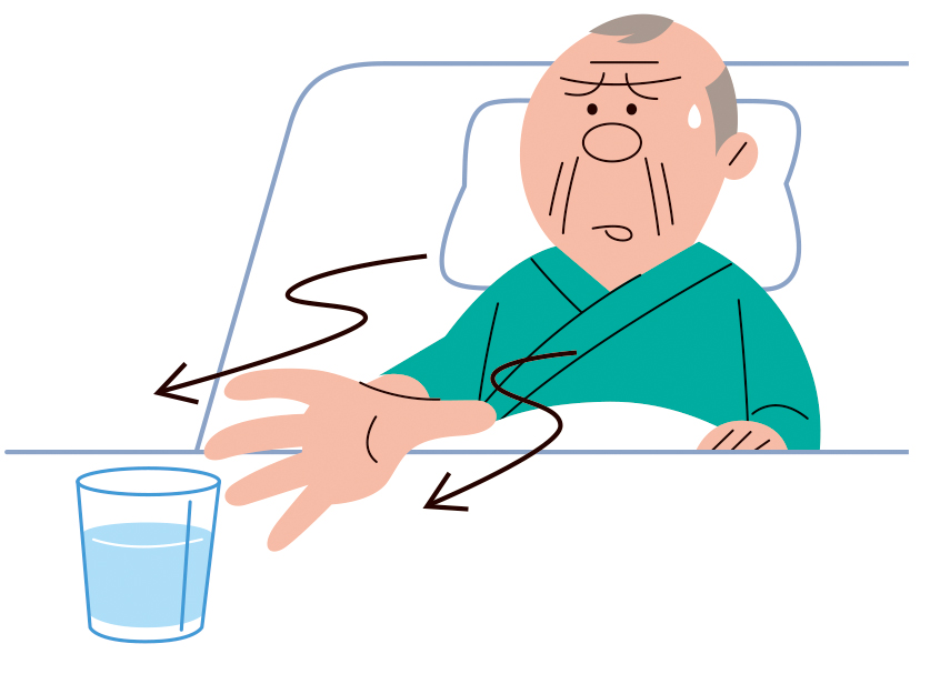 運動の分解のイラスト