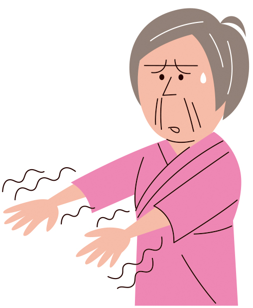 変換運動障害のイラスト