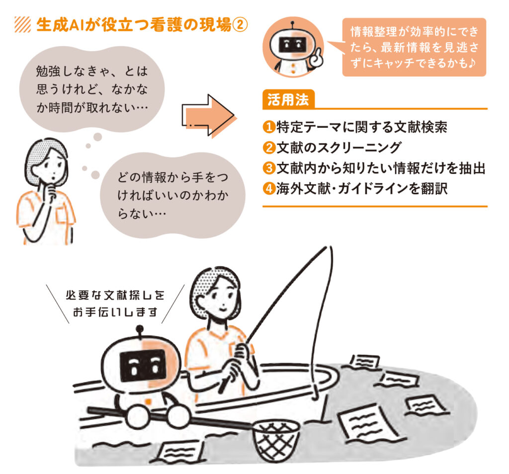 生成AIが役立つ看護の現場②